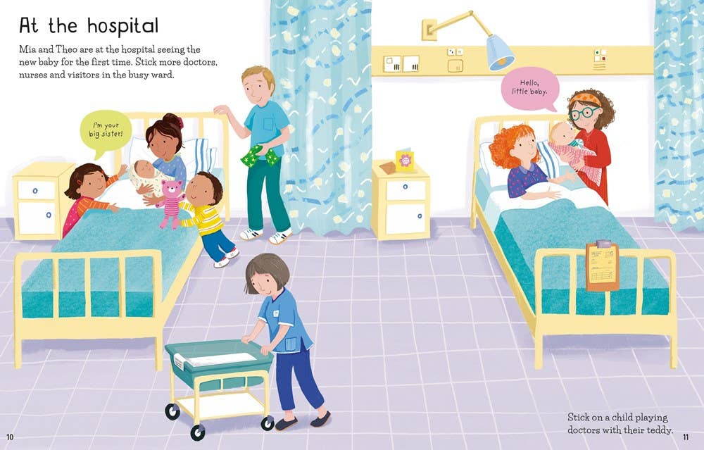 The New Baby Sticker Book