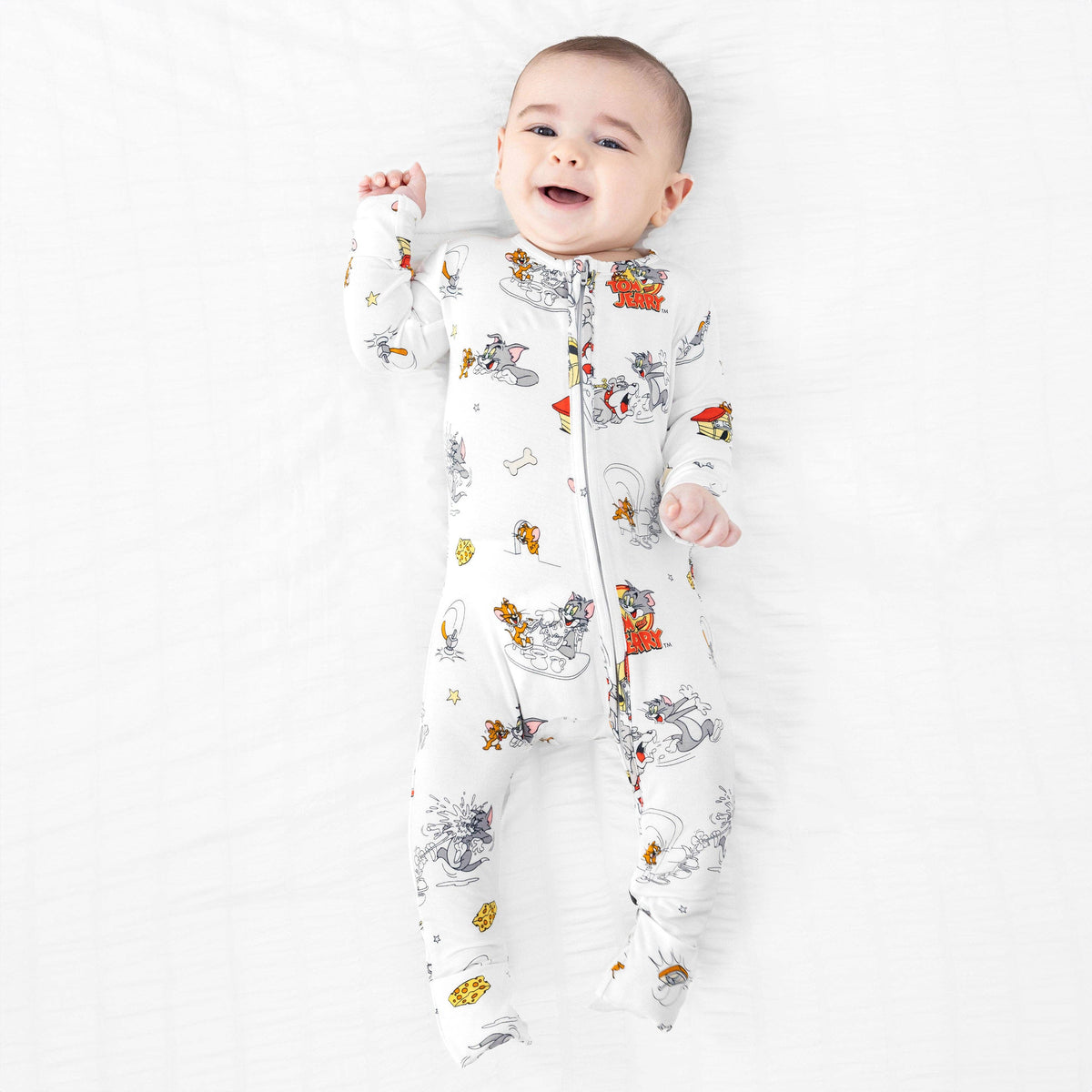 Tom & Jerry: Classic Bamboo Convertible Footie