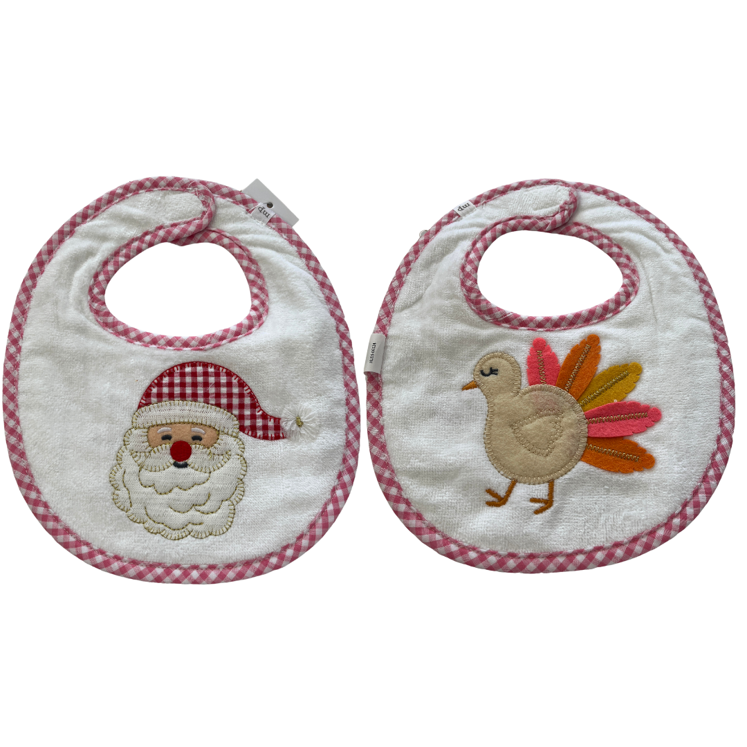 Holiday Reversible Bib