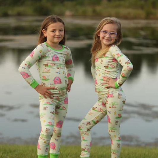 Barnyard Friends Long Sleeve 2pc Set