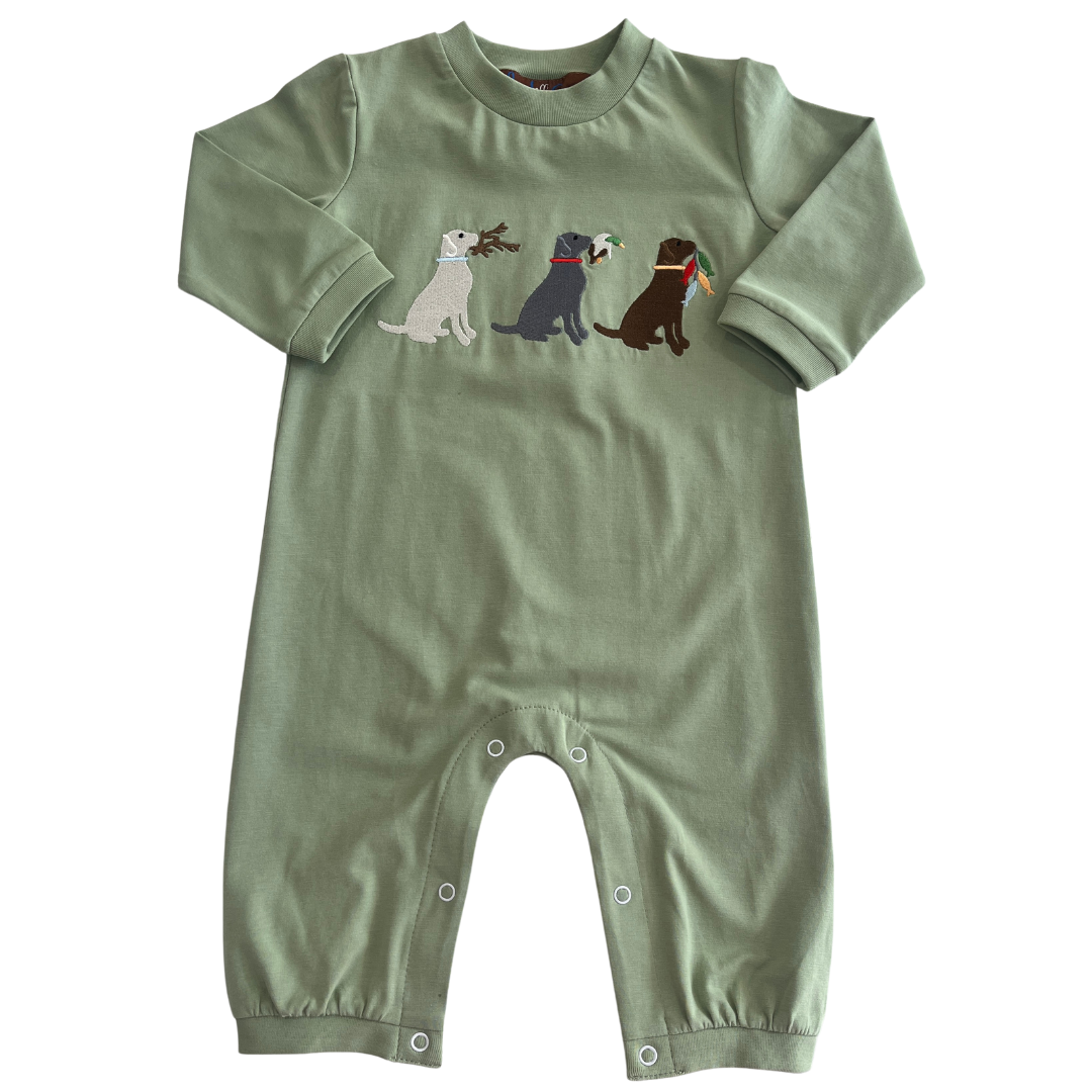 Lab Trio Boys Romper