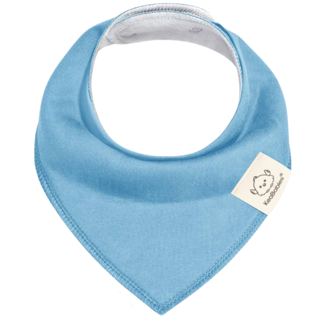Cool Toned Baby Bandana Bibs