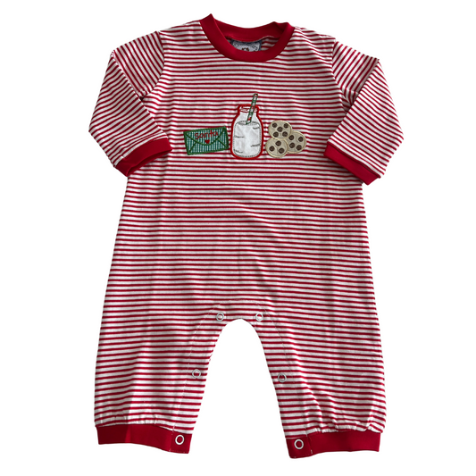 Milk & Cookies Boys Romper