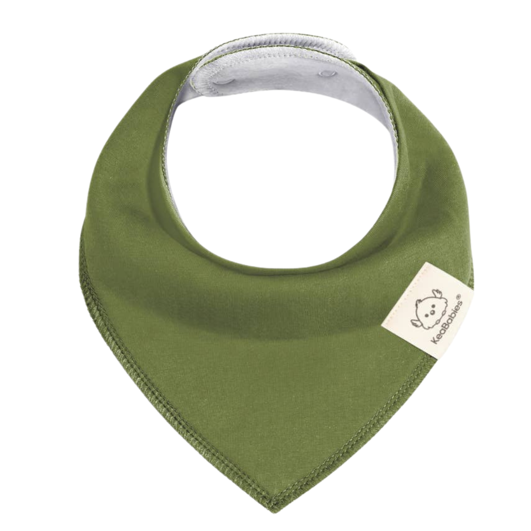 Cool Toned Baby Bandana Bibs