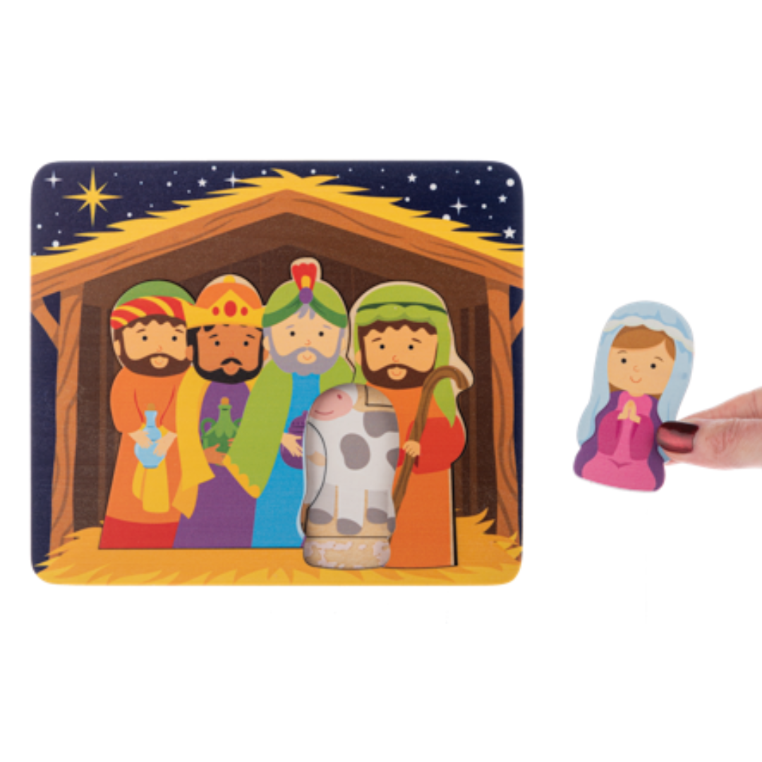 Nativity Layered Puzzle