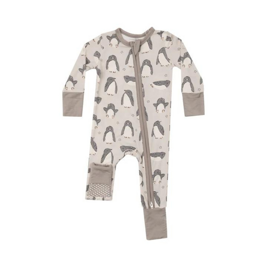 Penguin Pals Zipper Romper