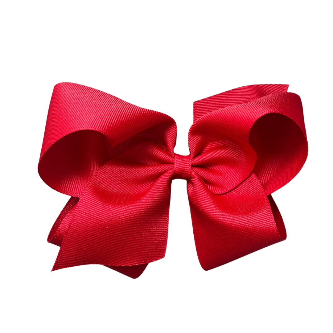 King Solid Grosgrain Wee Ones Bows