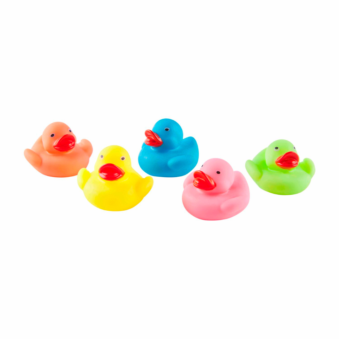 Light Up Rubber Duck Set