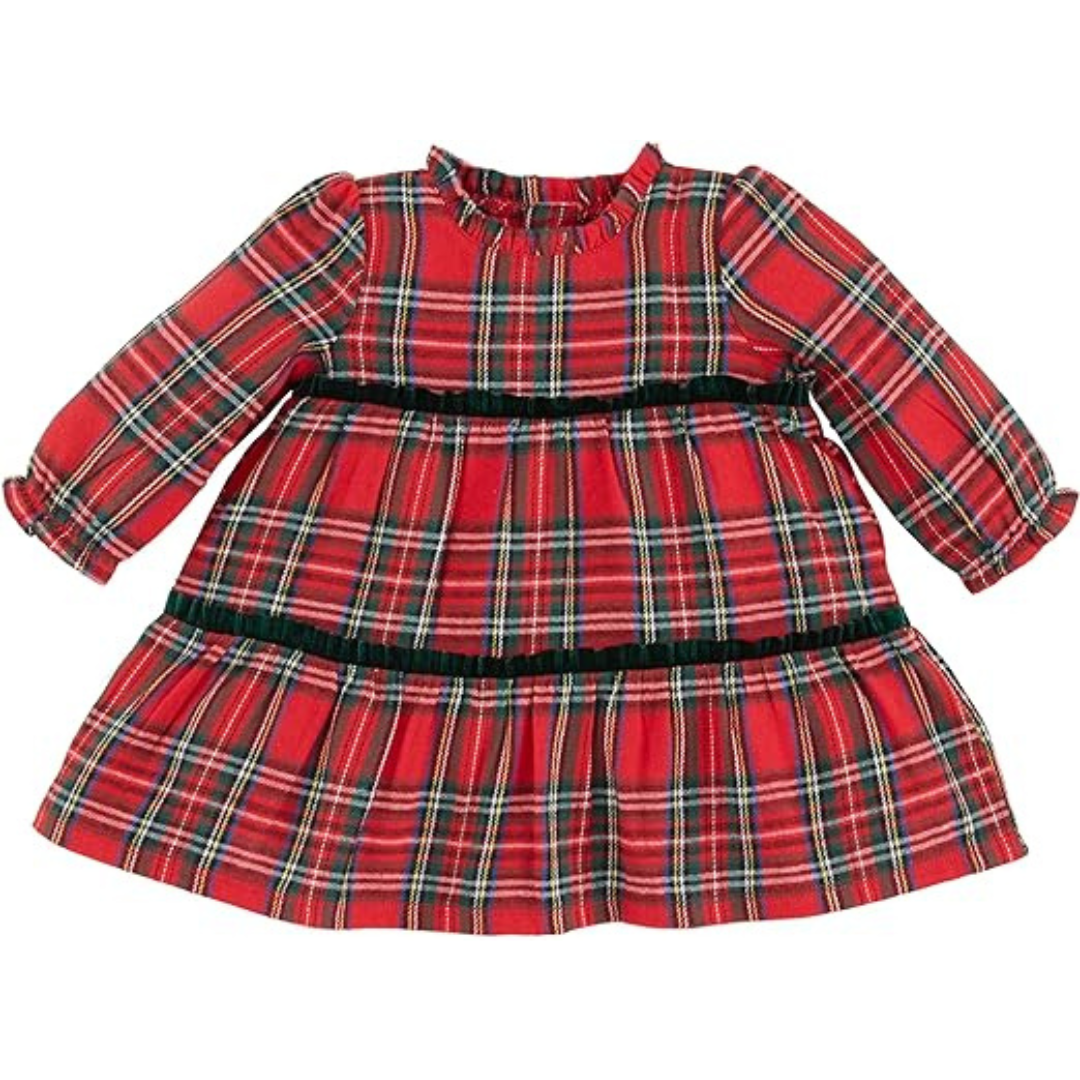 Tartan Tiered Dress